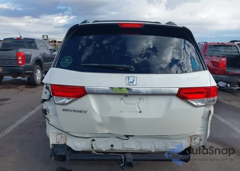 2015 Honda Odyssey Ex-L from USA, damaged, VIN 5FNRL5H60FB099370